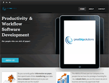 Tablet Screenshot of greatbigsolutions.com